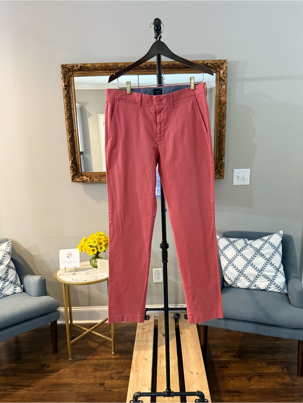 NWT Men's J. Crew Salmon Chinos